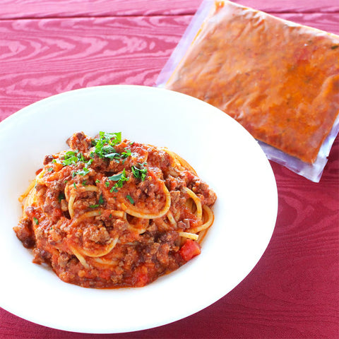 ホテルアローレ特製 能登牛&能登豚の里山ボロネーゼソース (2食セット) 北陸の恵みをパスタで