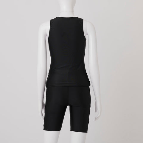 プールやフィットネスに最適！ FILA レディース セパレーツ水着（着脱かんたん/めくれ防止）