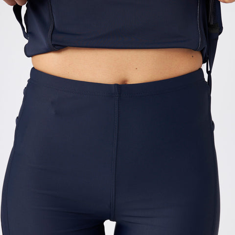 プールやジムに最適！ FILA 長袖セパレーツ水着（日焼け対策/体型カバー）ブラックｘホワイト