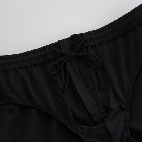 着脱らくらくフロントジップ！ メンズ フィットネス水着（ルーズスパッツ/耐塩素）【Reebok】