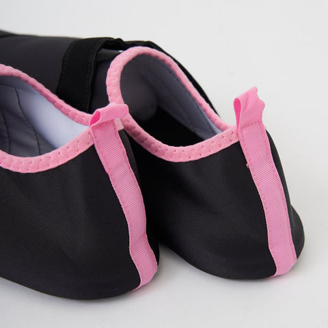 CALIFORNIA SHORE品番424848【CALIFORNIA SHORE】プールウォーキングに最適！ストラップ付き レディース アクアシューズ（水陸両用/脱げにくい）