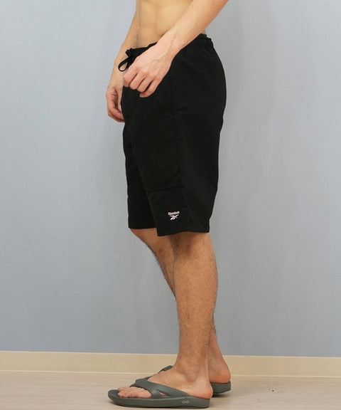 【Reebok】メッシュパネル＆ビッグロゴ メンズ ボードショーツ（水陸両用/アウトドア・キャンプOK）425705