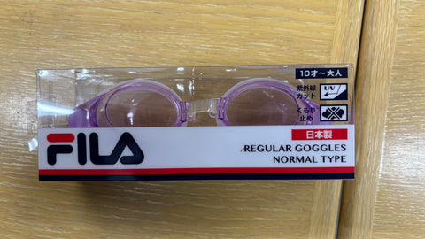 【FILA】日本製 スイムゴーグル（UVカット/くもり止め/10才～大人用） 3082085