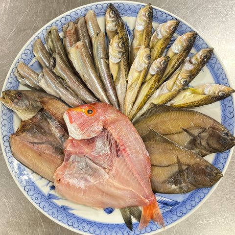 【北陸マルシェ厳選】小松水産 直送 日本海産 冷凍 特選一夜干しセット（ホテルアローレ料理長監修レシピ付）